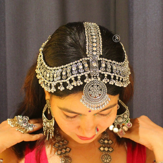 Heavy & Designer Damini Style Maang Tikka