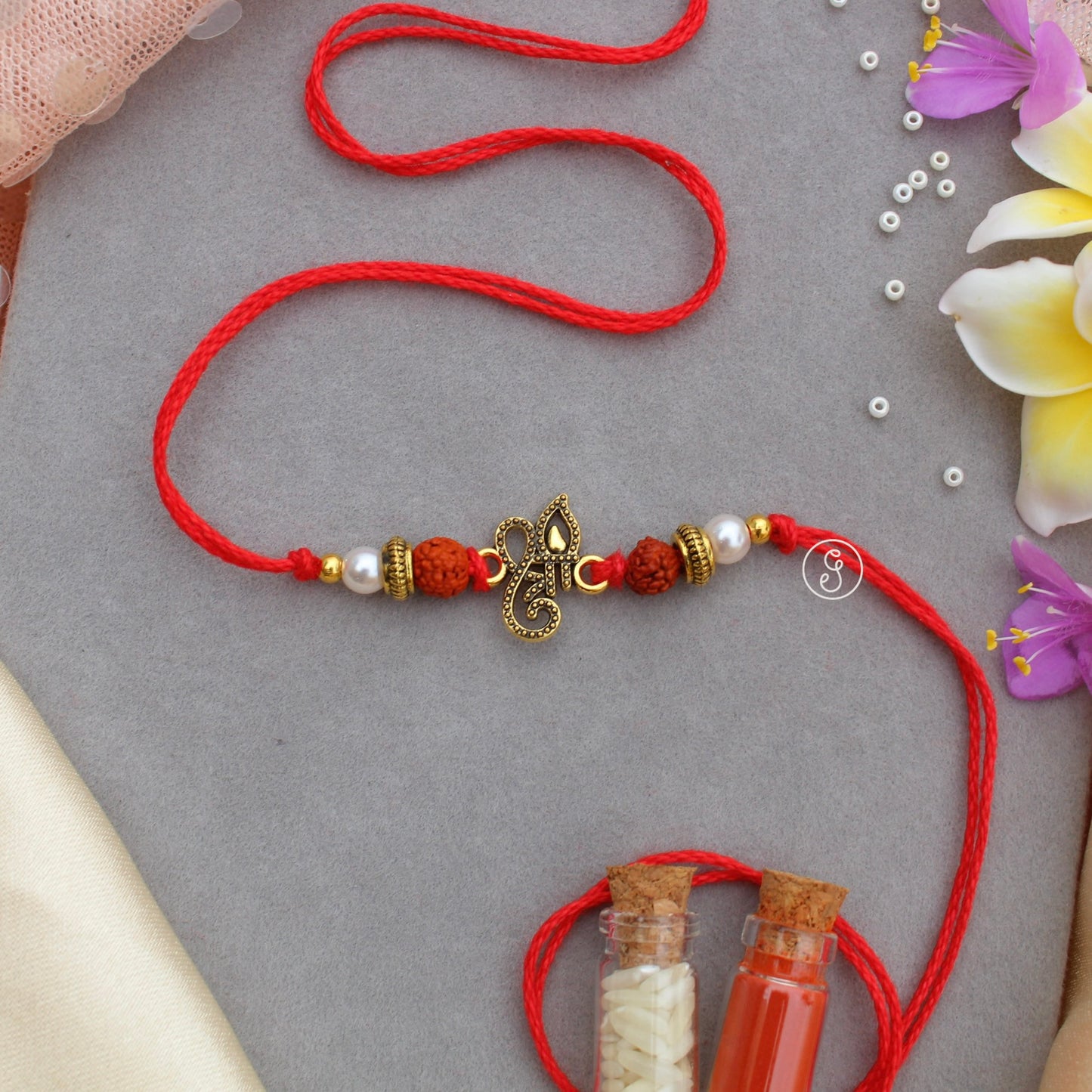 Divine “श्री” Cotton Moli Rakhi