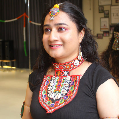 Traditional Gujarati Jewellery Combo Set (6 items)