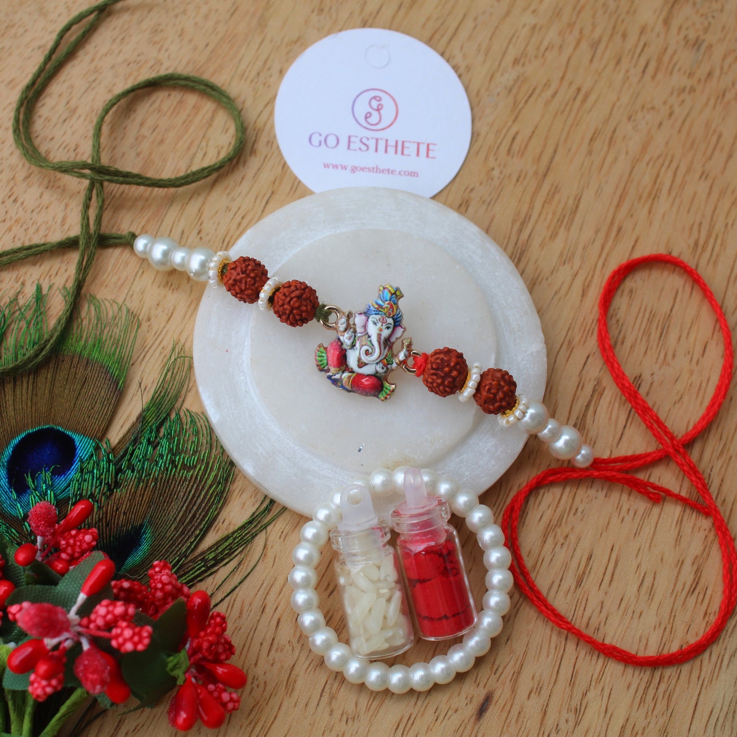 Lord Ganesha Divine Rakhi For Brother