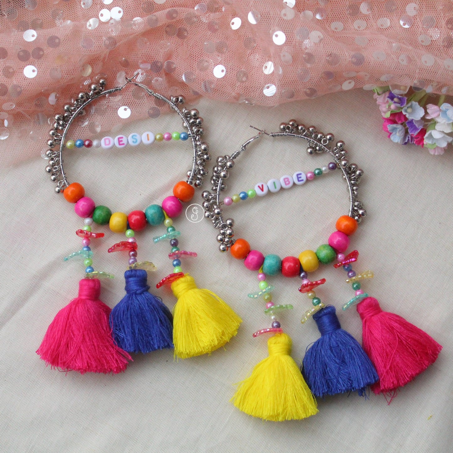 ‘Desi Vibe’ Handcrafted Statement Hoops