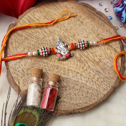 Divine Ganesha Rakhi for Brother