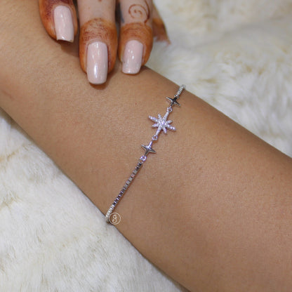 Celestial Sparkle 92.5 Silver Bracelet