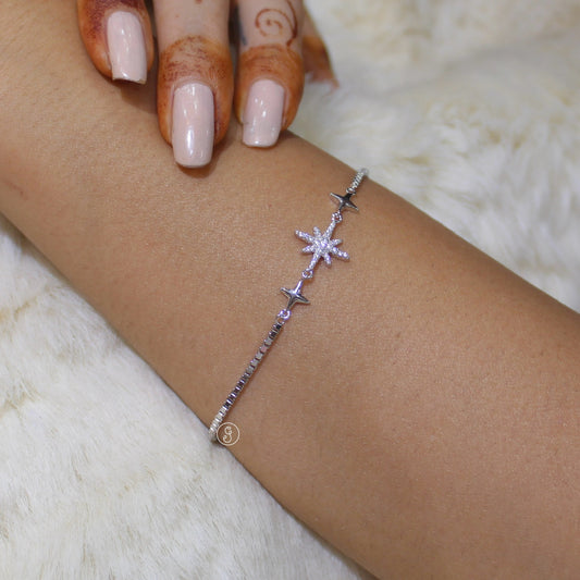 Celestial Sparkle 92.5 Silver Bracelet