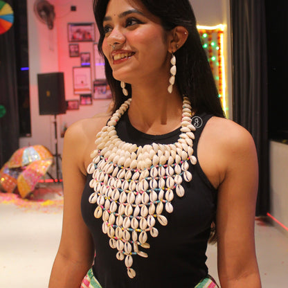 Original Shells Statement Necklace Set