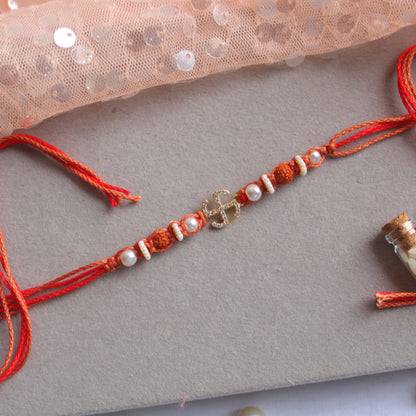 Divine Swastik Rakhi for Your Brother