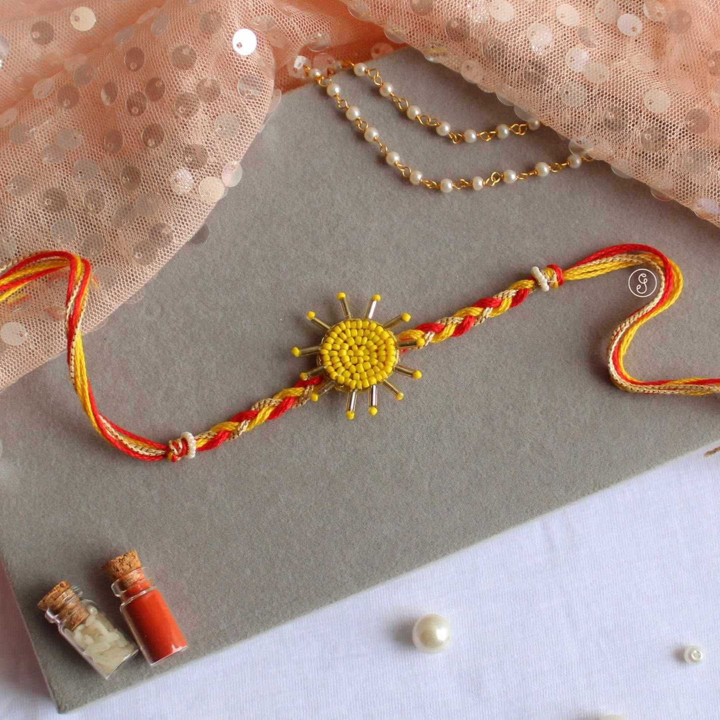Handcrafted Sun Rakhi for Brother & Kids
