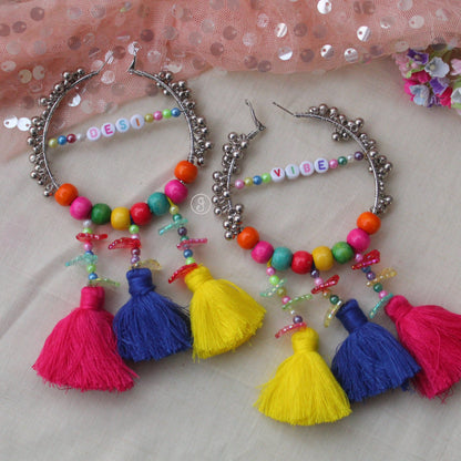 ‘Desi Vibe’ Handcrafted Statement Hoops