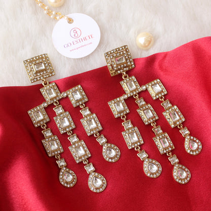 Bollywood Inspired Designer Long Earrings