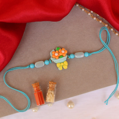 Unisex Floral Kids Rakhi