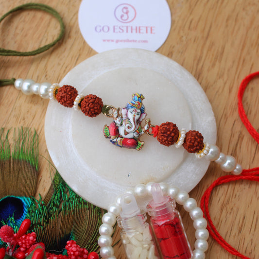 Lord Ganesha Divine Rakhi For Brother