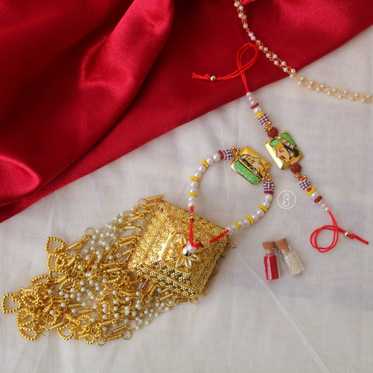 Go Esthete OG Kaleera Rakhi Pair For Bhai-Bhabhi