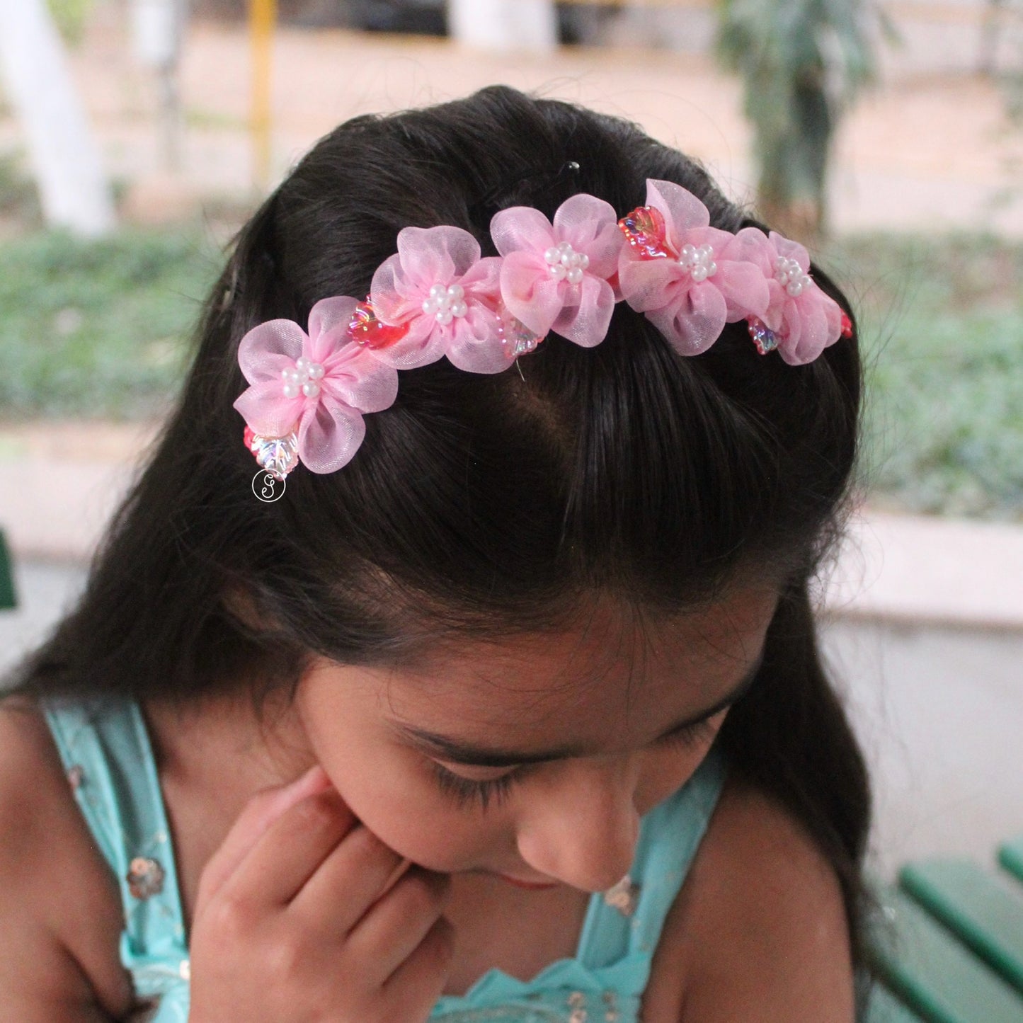 Handcrafted Flower Multi-Style Hair Accessory