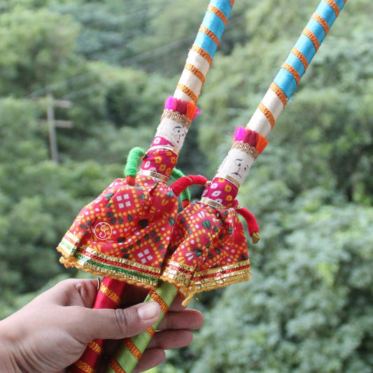 Handcrafted Wooden Dandiya Sticks