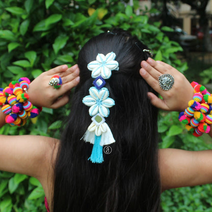 Flower Design Shells Work Hair Clip Accessory